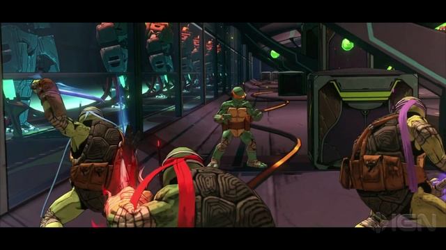 Teenage Mutant Ninja Turtles: Mutants in Manhattan - Michelangelo Gameplay смотреть онлайн