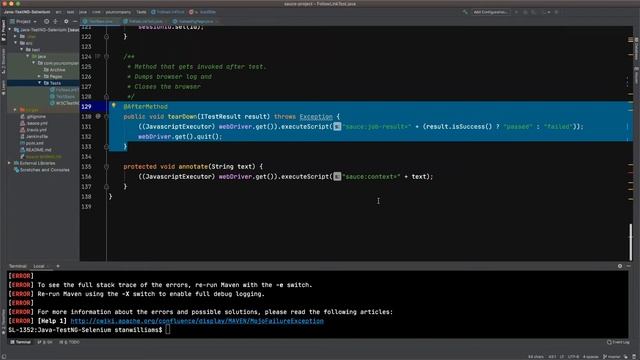 Setting Test Status to Pass Fail - Sauce Tech Tip смотреть онлайн