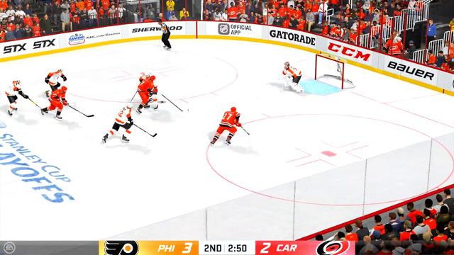 NHL 21 - PS5 Philadelphia Flyers vs Carolina Hurricanes ECQF Game 3 (1080p 60FPS) смотреть онлайн