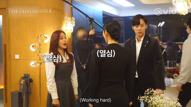 【BTS】A vast difference on- & off-screen in THE PENTHOUSE 2 [ENG SUBS] смотреть онлайн