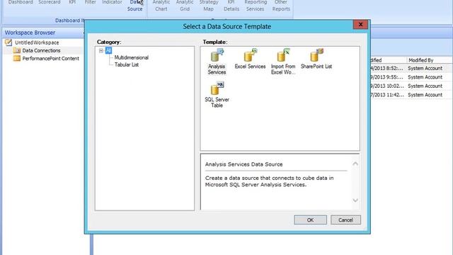 Project Server Data connections in Dashboard Designer смотреть онлайн