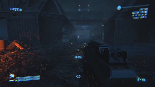 Aliens: Colonial Marines - SHARP stick rifle and Double Barrel shotgun - Bug hunt - PC gameplay смотреть онлайн
