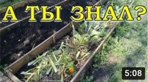 Как сделать ТЕПЛУЮ ГРЯДКУ????