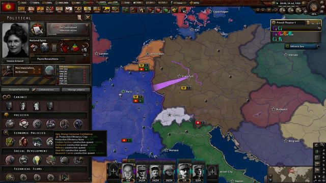 [#3] UDAŁO SIĘ! Opracowałem syndykalistyczny nacjonalizm! | Pax Britannica | Hearts of Iron IV смотреть онлайн