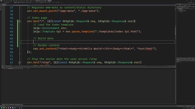 Developing a Web-Application in C++ смотреть онлайн