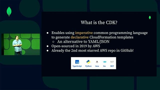 Getting Started on MongoDB Atlas with AWS CDK смотреть онлайн