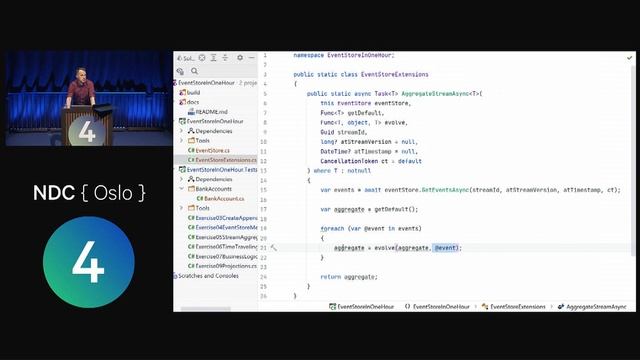 Let's build event store in one hour! - Oskar Dudycz - NDC Oslo 2022 смотреть онлайн