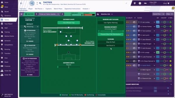New Unbeatable FM19 Tactic - Football Manager 2019 Best Tactics
