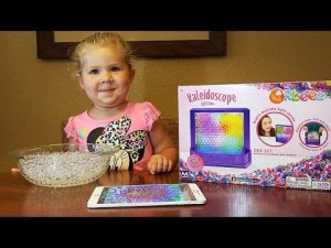 ✿ Орбиз КАЛЕЙДОСКОП из шариков Играем в калейдоскоп с Орбиз video for children Orbeez Kaleidoscope
