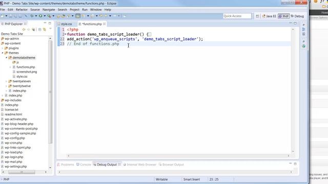 How to use jQuery UI Tabs in a WordPress Child Theme смотреть онлайн