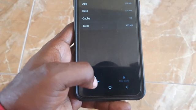 Samsung A20s Clear Cache