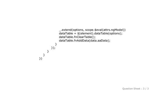 jQuery : ng-click not working AngularJS and dataTables смотреть онлайн