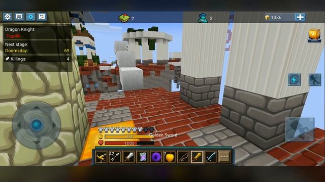 Blockman Go: Lucky Blocks - Sky Wars Ep.14 - Devils Contract + Fly Dragon (Android Games) смотреть онлайн
