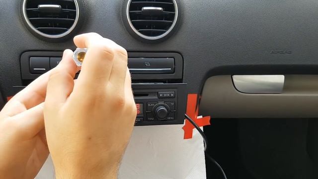 How to add USB/AUX to Audi A3 8P stereo *YATOUR* смотреть онлайн