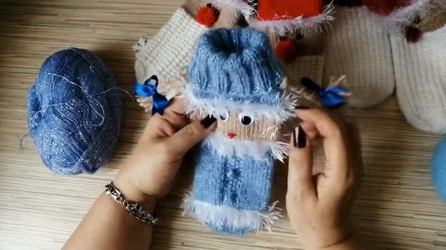 Носки "Снегурочки". Делюсь идеей смотреть онлайн