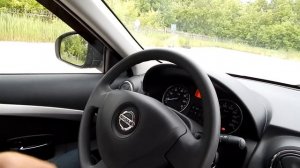 NISSAN Almera 1.6 AT 2014 (осмотр салона, панель приборов)