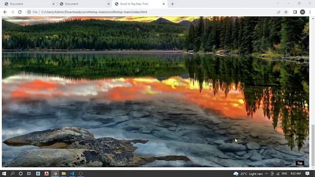 Scroll to Top Easy Trick Javascript | hide/show button Scroll to Top. смотреть онлайн