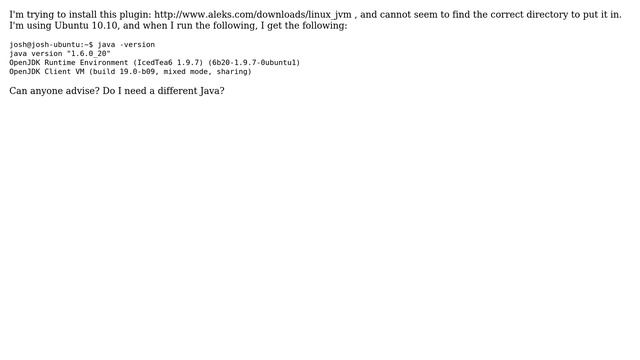 Manually install Java plugin смотреть онлайн