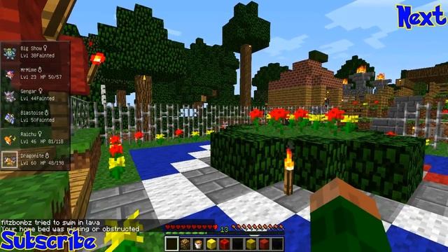 Pixelmon ! Minecraft Pokemon Mod!! Episode 65- FIRE FIGHT !! смотреть онлайн