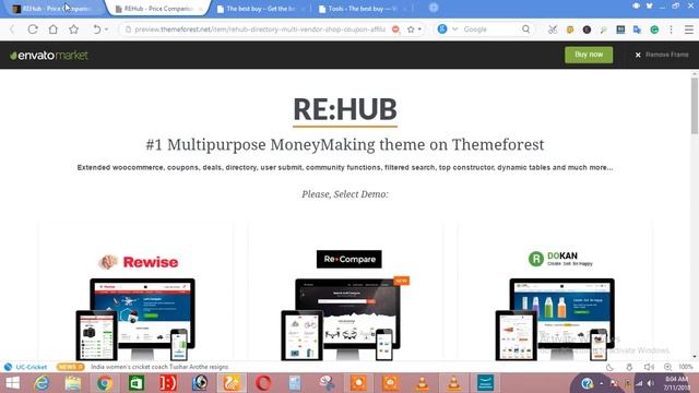 Best Wordpress theme for affiliate website 2018 Rehub theme смотреть онлайн