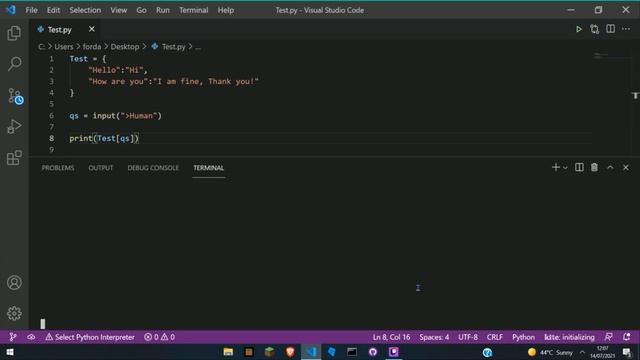 How to make a simply A.I chatbot in 5 minutes(in python) смотреть онлайн