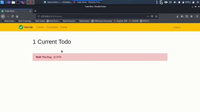 Todo List project in python 3 and Django 3.0 смотреть онлайн