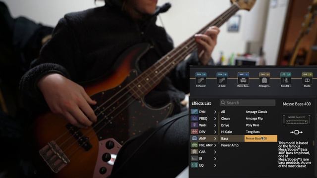 Ampero II Stomp - All Bass Amps