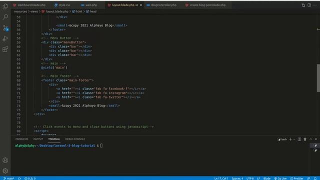 Laravel 8 Blog Tutorial up to Deployment #12 Integrating CKEditor with Laravel смотреть онлайн