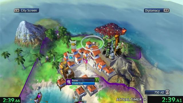 Civilization Revolution (Xbox 360) Economic% in 4:53 (world record as of 11/27/2022) смотреть онлайн