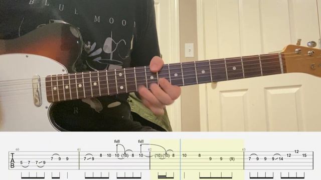 Paranoid Guitar Solo By Black Sabbath  | Guitar Tab | Lesson | Tutorial | Cover