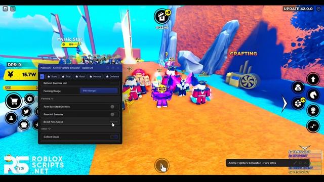 [?UPDATE 42] ROBLOX Anime Fighters Simulator AFS Dupe Script Hack: Auto Farm, Dupe Divines! PASTEBI смотреть онлайн