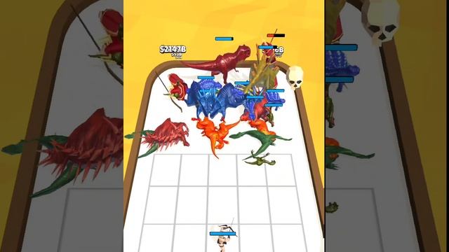 Tyrannosaurus Dinosaur Eat All Dinosaurs - Save Warrior Life - Max Level - Tyrannosaurus Dinosaur смотреть онлайн