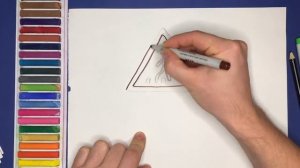 Как нарисовать Дорожный Знак Пешеходный переход|Как нарисовать Знаки Дорожного Движения