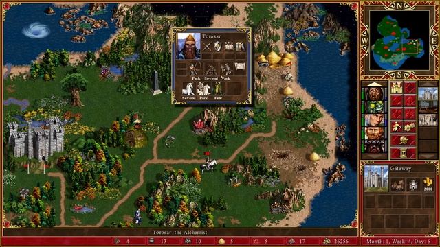 Heroes Of Might And Magic 3: HD Edition Gameplay (Ascension, Impossible Difficulty)