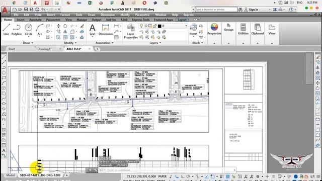 Using the CHSPACE Command in AutoCAD 2017 смотреть онлайн