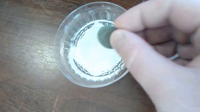 Чистка монет ортофосфорной кислотой. Часть первая смотреть онлайн