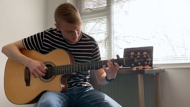 Someone You Loved - Lewis Capaldi - Fingerstyle Guitar смотреть онлайн