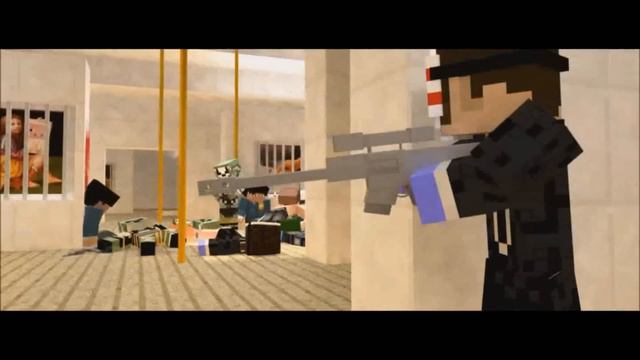 Payday 2 In Minecraft [Animation] смотреть онлайн