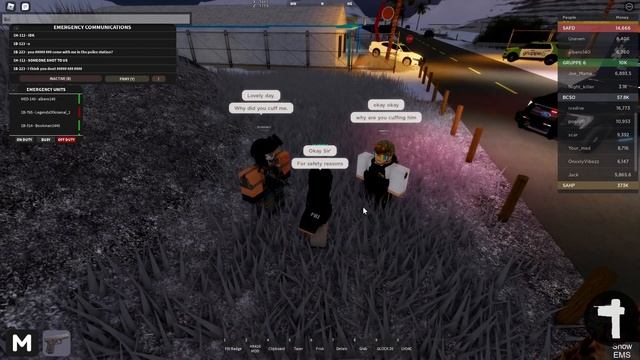 FBI CALLED TO BANK! | DOJ:RP Sandy Shores (Roblox) смотреть онлайн