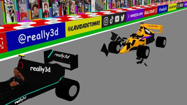 F1 MONZA GP Highlights!!! 3D смотреть онлайн