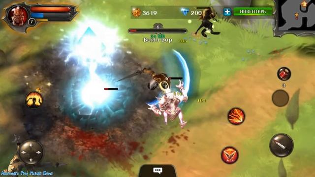 Dungeon Hunter 4 #2 Gameplay Прохождение Android/iOS Продолжаем проходить приключения смотреть онлайн