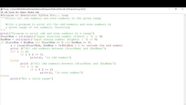 Python Beginners | Control Flow | For Loop | 369 ProIT смотреть онлайн