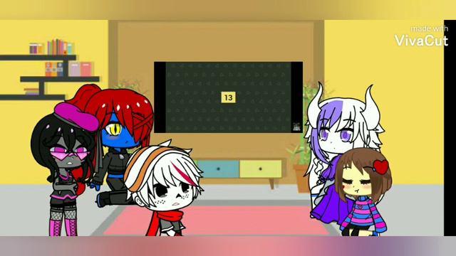 Реакция Андертейл на меме про Санса😂 смотреть онлайн