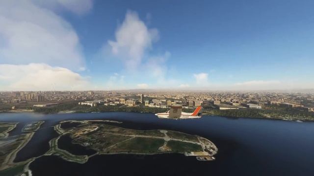 КАИР (Западный) - КАИР / смотрим достопримечательности окрестностей Каира на Piper PA28 в Msfs2020