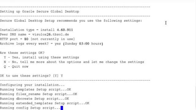 VISULOX Installation of Oracle Secure Global Desktop смотреть онлайн