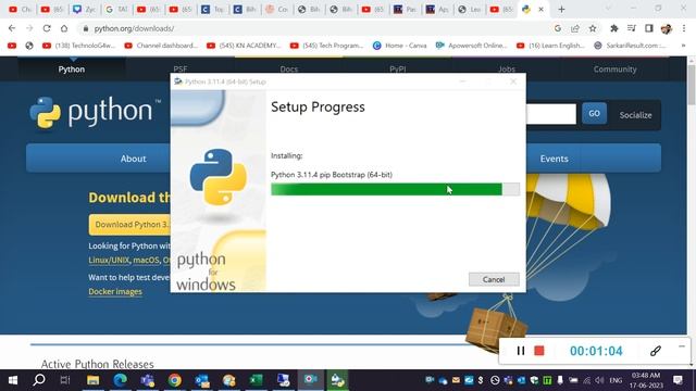 Lecture #3 Installation of Python 3.11.4 смотреть онлайн