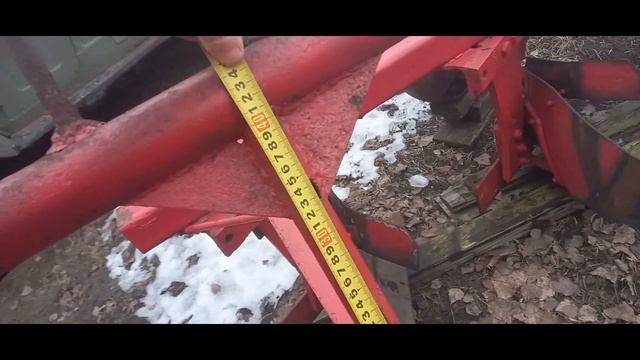Гребенка на 2х и 3х корпусный плуг.Размеры! смотреть онлайн