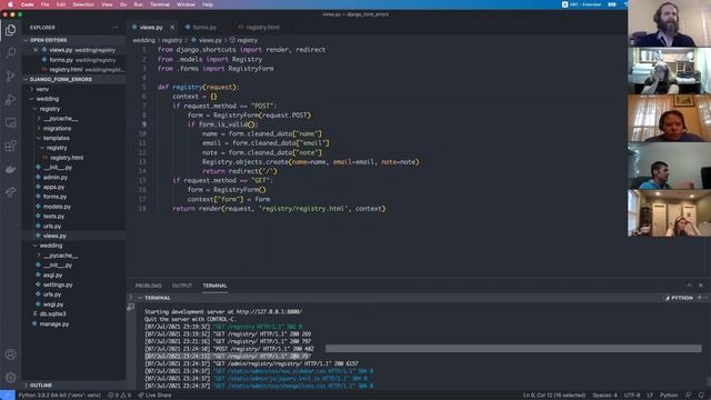 W14D2: Django Form Validation смотреть онлайн