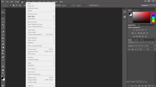 СамоУчка Pro фотошоп для начинающих Урок#10 Интерфейс фотошоп. смотреть онлайн