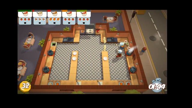 стрим кухня игра Overcooked смотреть онлайн
